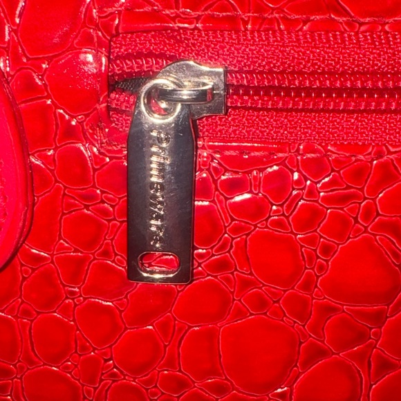 Primeware insulated wine tote bag red croc - Picture 3 of 4